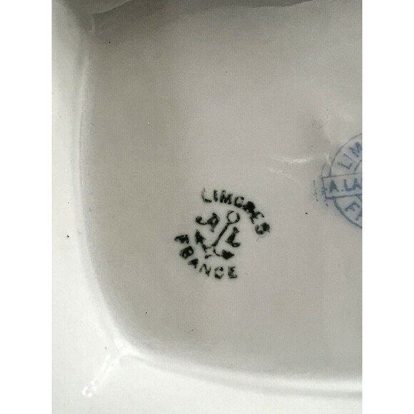 Limoge Teapot White with Gold Flowers Stamped Limoges France 9 Inches - Picture 14 of 16